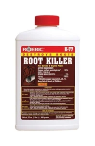 Roebic K-77 Root Killer Clears Pipes Stop New Growth Safe for Sewer and Sept 2lb - Picture 1 of 1