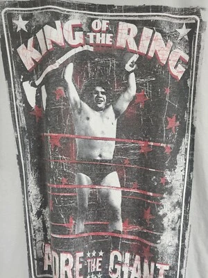 Camiseta wwf andre el gigante rey del anillo XL Foto 1 de 4