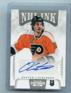 2013-14 Panini Contenders NHL Ink #I-OL Oliver Lauridsen - Bild 1 von 2
