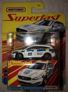 2020 Matchbox Superfast #05 Volvo V60 Wagon ICE WHITE | MOC FAST SAME DAY SHIP - Picture 1 of 2