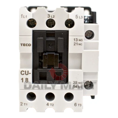 New In Box TECO CU-18 Contactor AC110V - Image 1 of 3