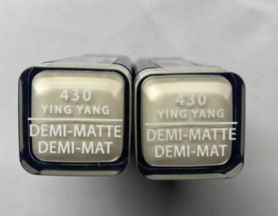 Covergirl Exhibitionist Lipstick/Lip Balm Demi-Matte 430 Ying Yang (2 PK) Sealed - Image 1 of 3