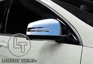 Mercedes G Wagon W463 G500 G550 Chrome Mirror Covers by Luxury Trims 2012-2015 - Picture 1 of 3