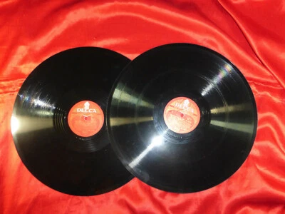 78RPM DECCA FFRR AK-1847 1848 12" KATHLEEN FERRIER BRAHMS RHAPSODY OP.53 FOR ALT - Bild 1 von 4