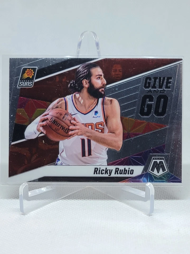 2019-20 Panini Mosaic Give and Go #12 Ricky Rubio Phoenix Suns E2E - Image 1 of 1