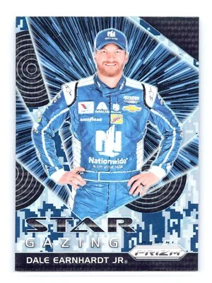 2018 Prizm #69 Dale Earnhardt Jr Silver Star Gazing - - Image 1 of 2