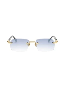 Neu Sonnenbrille Marke Bust Out Modell King Farbe Gold 54/19 - Bild 1 von 4