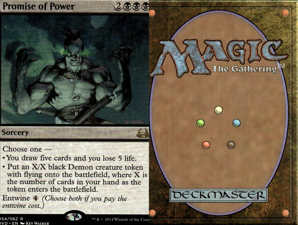 Magic the Gathering -MTG-Promise of Power  - Image 1 of 1