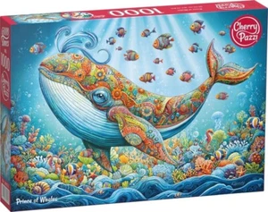 NEW Cherry Pazzi Jigsaw Puzzle 1000 Pieces 30974 Prince of Whales - Foto 1 di 2