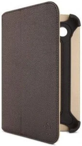 Housse en simili cuir pour Samsung Galaxy Tab 2 7" Marron (Belkin F8M386cwC01) - Photo 1/3