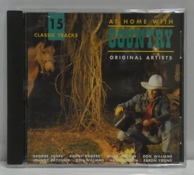 VARIOUS ARTISTS. CD.ALBUM. AT HOME WITH COUNTRY.   (M0054). - Image 1 of 3