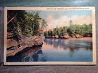 Foot Of The Narrows Dells Wisconsin River Chapel Gorge Vintage Postcards Color