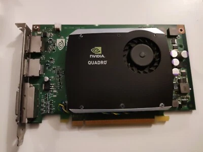 Scheda Video NVIDIA Quadro FX 580 0,5GB PCI Express x16 GDDR3 1DVI+2xDisplayPort - Immagine 1 di 3