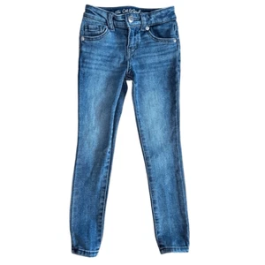 Cat & Jack Girl’s Medium Wash Ultimate Stretch Skinny Denim Jeans Size 5 - Picture 1 of 9
