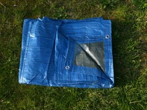 Abdeckplane, Gewebe-Abdeckplane, 70g/m², Plane, Allzweckplane, 3 x 5 m - Bild 1 von 1