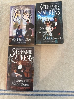 Lot of 3-Stephanie Laurens Cynster Next Gen Ser., Books 1-3, Historical Romance Foto 1 de 4