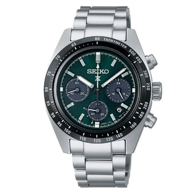 Orologio cronografo solare quadrante verde SEIKO Prospex SBDL107 SPEEDTIMER... - Immagine 1 di 4