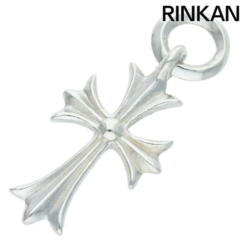 CHROME HEARTS Collana Top Uomo Cromo Cuori PICCOLA CROCE CH Vecch Charmto Argento184d