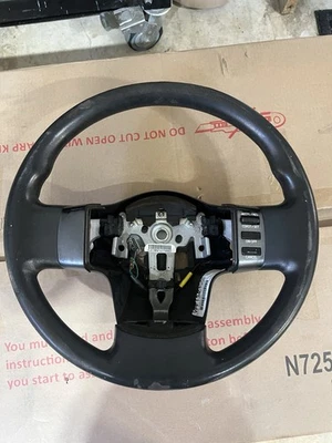 Руль круизный 2004-2012 Nissan Titan Armada темно-серый графитовая кожа - Изображение 1 из 4