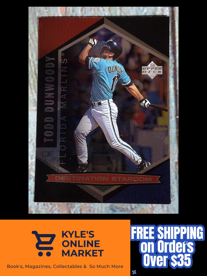 Todd Dunwoody - Destination Stardom 1998 Upper Deck #DS18 - Image 1 of 4