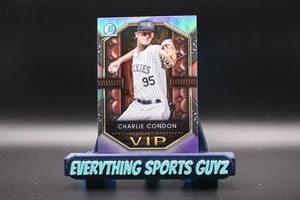 2025 Bowman - Vips Very Important Prospects Charlie Condon #VIP-9 (RC) - Picture 1 of 2