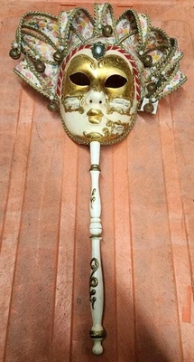 Maschera del Galeone The Galleon Mask Venetian Masquerade Made In Italy NWT - Image 1 of 4