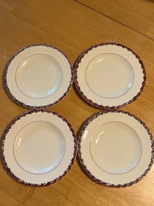 Vernon Kilns Pottery Monterey 6 1/2” Plates Set Of 4 USA - Picture 1 of 4