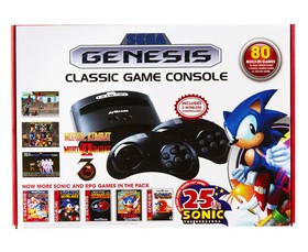 Sega Genesis Mini Console BUNDLE w/80 Built-In + 196 Games BRAND NEW! FREE SHIP!