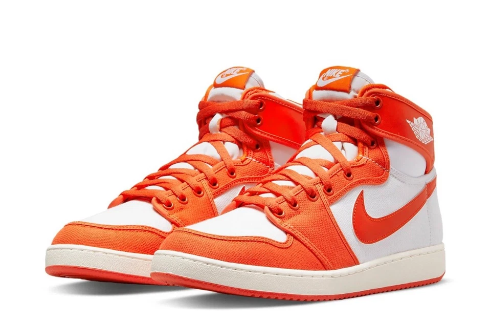DS New Nike Air Jordan Retro 1 KO High Syracuse 2022 Size 9 Authentic Orange - Image 1 of 4