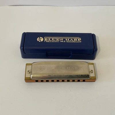 Hohner Blues Harp / Harmonica C Key w/ Case (I3) W#623 - image 1 of 4