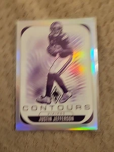 Panini Phoenix 2025 - contornos plateados Justin Jefferson #21 - Imagen 1 de 2