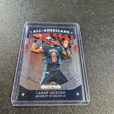 2019 Panini Prizm Draft - All-Americans Lamar Jackson #59 - Image 1 of 2