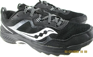 Sneakers Saucony donna trail nere taglia 7,5 UK5,5 euro 38,5 stile TR16 Vietnam - Foto 1 di 10