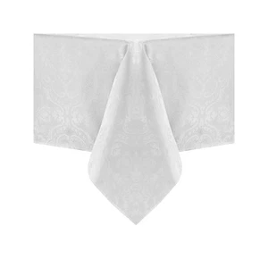 Caiden Elegance Damask Waterproof, Stain & Resistant Fabric Tablecloth, 60" x... - Picture 1 of 2