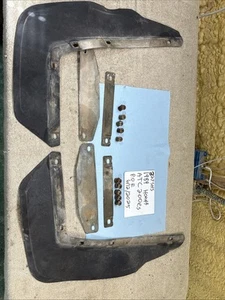 1984 Honda Atc 200 Es Rear Mudflap Splash Guard Right Left Set Pair 327 - Foto 1 di 14