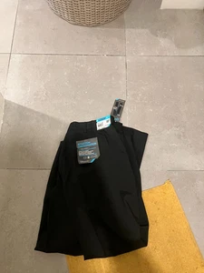 Savane Stretch Crosshatch Schwarz Anzughose 46 Taille Neu mit Etikett NEU 46x30 - Bild 1 von 3