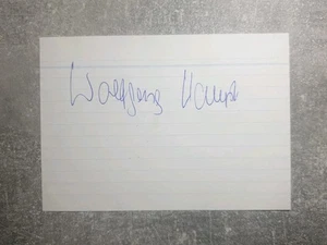 KK m.Orig.AG Wolfgang Haupt GER Bob 2.EM 93 - 4er Rarität! - Bild 1 von 1