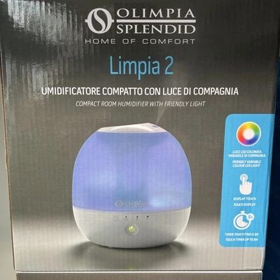 Diffusore di aromi Astomi Sound Bianco Con Cromoterapia - Fine Stock - Immagine 1 di 3