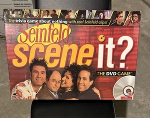 Seinfeld Scene It DVD Board Game Mattel 2008 Trivia 100 Complete EUC - Picture 1 of 2