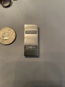 Fermasoldi pepita argento vintage - Foto 1 di 3