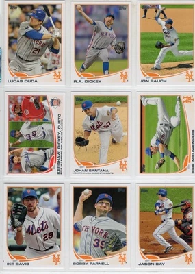 2013 Topps - 纽约 METS - 33 张卡队套装系列 1 & 2 带更新 — 第 1/4 张图片