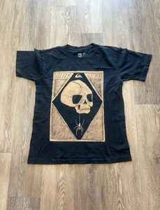 NUEVA CAMISETA QUIKSILVER SKATE SURF MOTO NIEVE BMX BODYBOARD LONGBOARD NIÑOS MEDIANA - Imagen 1 de 2