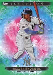 Topps Inception #89 Jazz Chisholm Jr. verde 2024 - Imagen 1 de 2