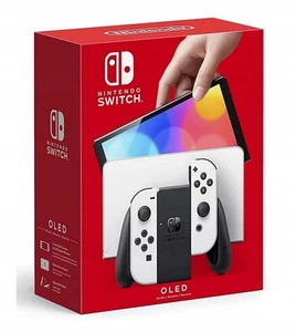 Nintendo HEGSKAAAA Switch OLED-Modell mit weißen Joy-Con - Bild 1 von 2