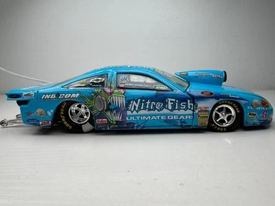 Carreras Campeones Kenny Koretsky Autógrafo Automático Nitro Pez Chevy NHRA Coche Divertido Foto 1 de 4