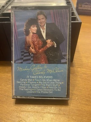 Mickey Gilley & Charly McClain - It Takes Believers - Cassette Tape K1 Foto 1 de 3