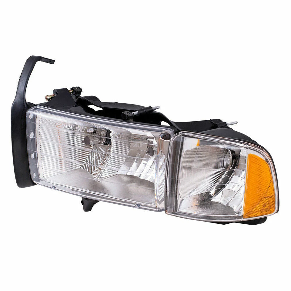 Fit For 1999 2000 2001 2002 DG RAM PU (w/ SPT PKG) Headlight Left Driver Side - Image 1 of 1