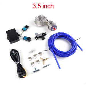 Upgrade 3.5'' Exhaust valve Vacuum Control Valve Closed Style with Remote Switch - Picture 1 of 14