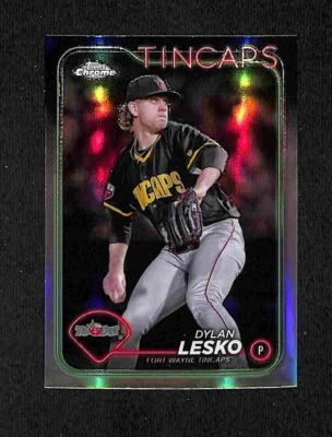 2024 Topps Pro Debut - Chrome Dylan Lesko #PDC-139 (RC) Padres - Image 1 of 2