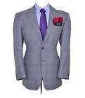 New Jos A Bank Plaid Check Gray Blazer Mens Sport Coat Jacket Size 42R